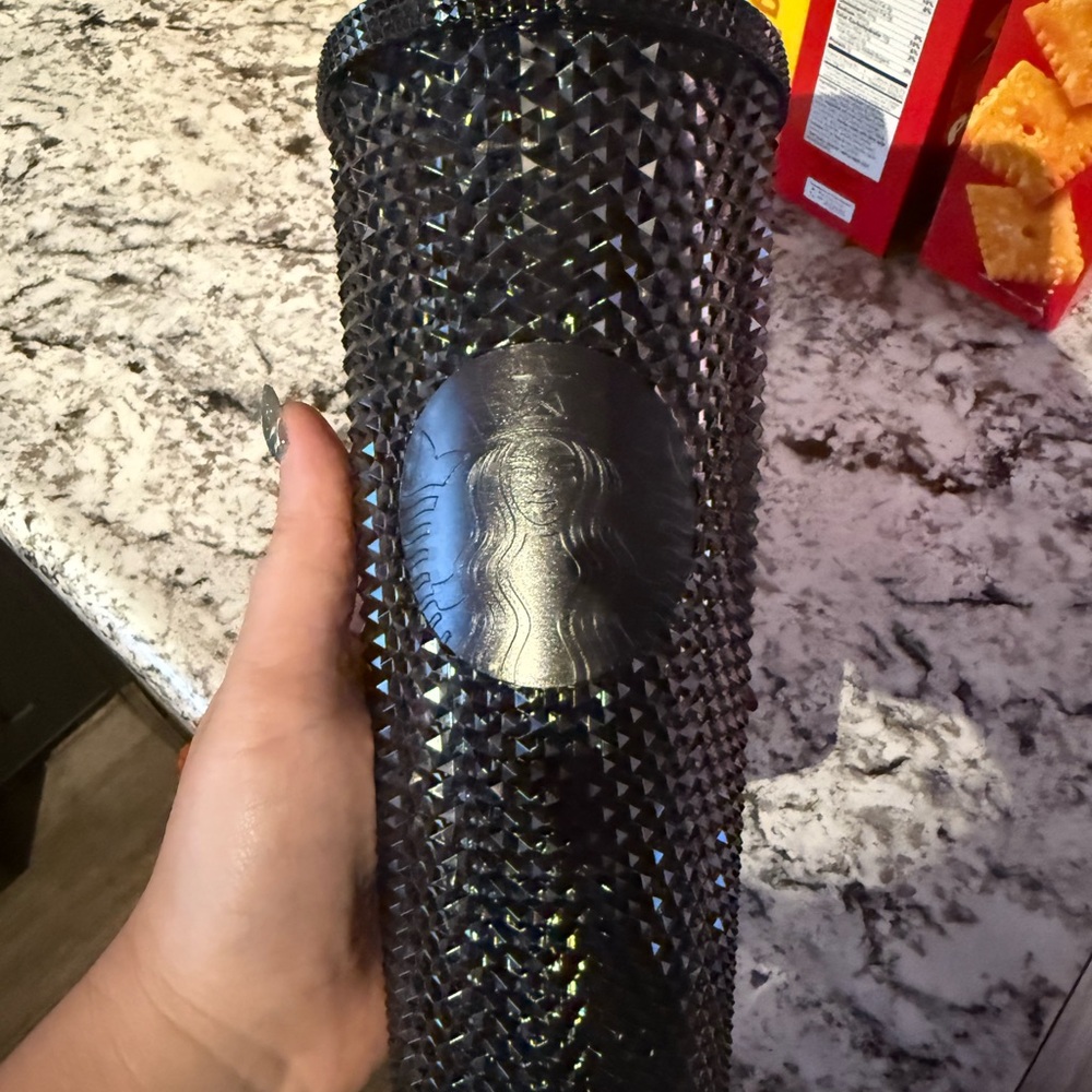Starbucks Midnight Black Textured Tumbler